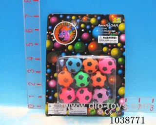 9pcsBouncy ball in blister