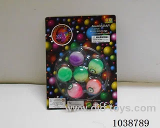 6pcsBouncy ball in blister