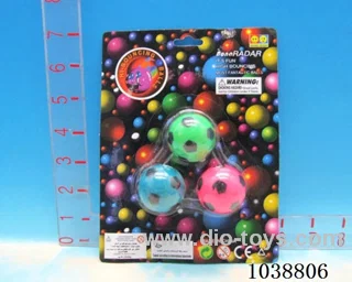 3pcsBouncy ball in blister