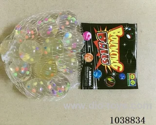 12pcsBouncy ball in Net bag