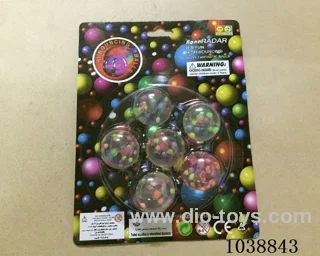 6pcsBouncy ball in blister