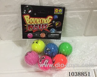 6pcsBouncy ball in Net bag