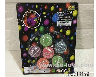 6pcsBouncy ball in blister