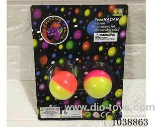 2pcsBouncy ball in blister