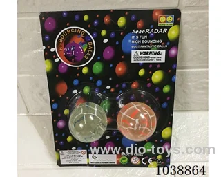 2pcsBouncy ball in blister