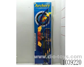 Bow and arrow in Tied On Card