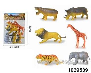 Hollow Animals（6pcs） in poly bag header