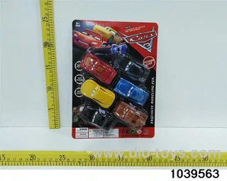 Pullback Cars in Blister card