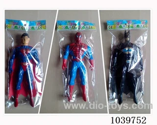 Superman, Spiderman, Batman with light 3sets mixed loading