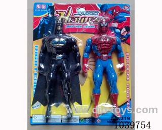 25cm Spiderman, Batman with light