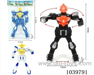 Robot with light & Rotating 2sets mixed loading