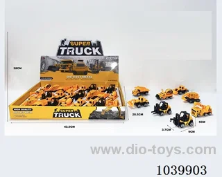 1:55 24pcsfree wheel alloy car 8sets mixed loading  in display box