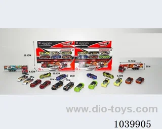 free wheel alloy car  in window box