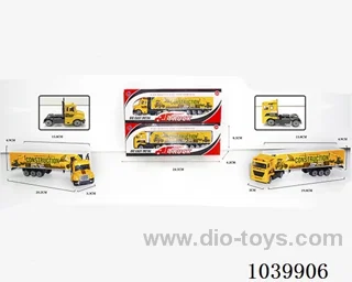 free wheel alloy car 2sets mixed loading   in window box