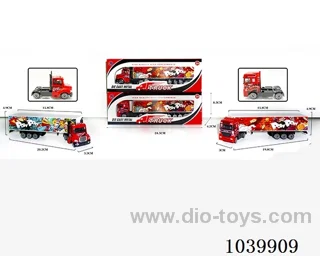 free wheel alloy car 2sets mixed loading   in window box