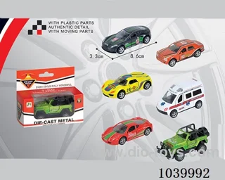 1:50 alloy car 6sets&6color mixed loading   in window box