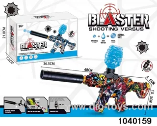 Water bullet gun in color box