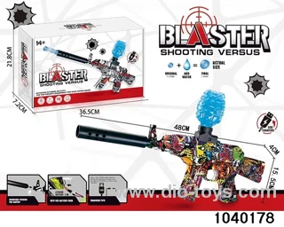 Water bullet gun in color box