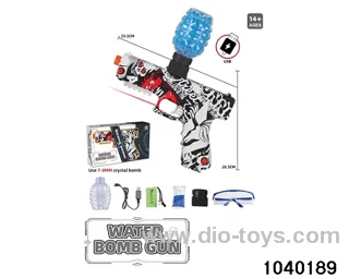 Water bullet gun in color box