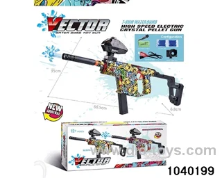 Water bullet gun in color box