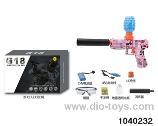 Water bullet gun in color box