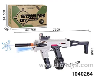 electric gun in paper box