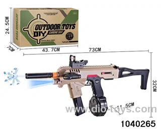 electric gun in paper box