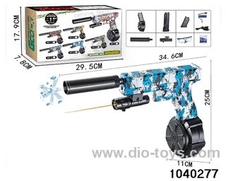 Water bullet gun in color box