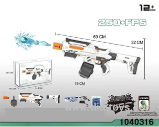 Water bullet gun in color box