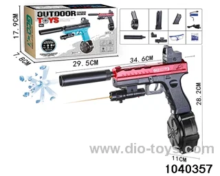 Water bullet gun in color box