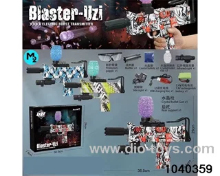 Water bullet gun in color box
