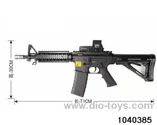 electric gun in paper box