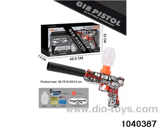 Water bullet gun in color box