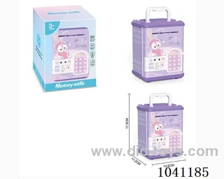 Credit card piggy bank with light&music&Voice not include battery
