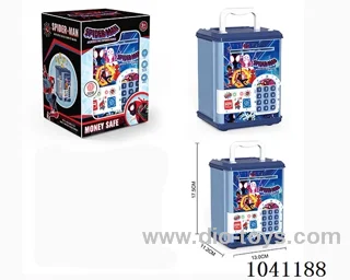 Credit card piggy bank with light&music&Voice not include battery