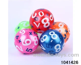9-inch inflatable balloon in Net bag