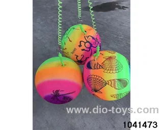 9-inch inflatable balloon in Net bag
