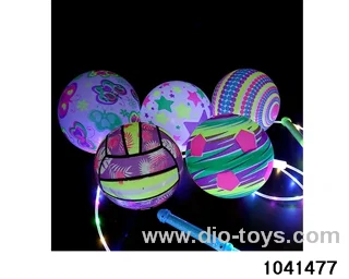 9-inch inflatable balloon in Net bag