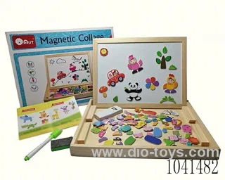 wooden toy in color box