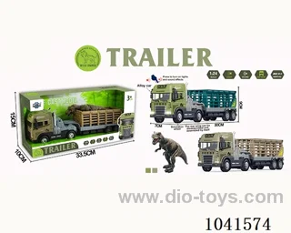 inertia alloy car with animal& light &musis 2color mixed loading include battery