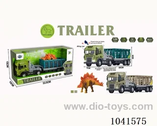 inertia alloy car with animal& light &musis 2color mixed loading include battery