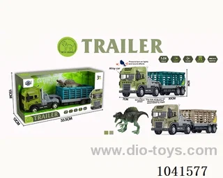 inertia alloy car with animal& light &musis 2color mixed loading include battery