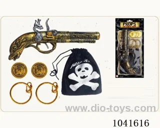 Pirate weapon set in blister