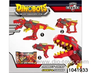 Sound and Light Disassembly and Assembly Dinosaur Gun in window box