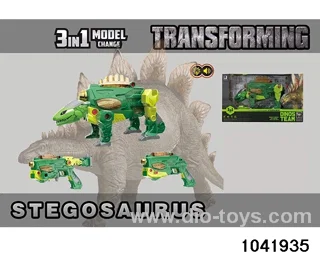 Sound and Light Disassembly and Assembly Dinosaur Gun in window box