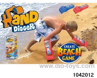 beach toys in Net bag