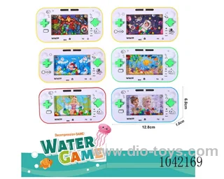water games 4color mixed loading in opp bag