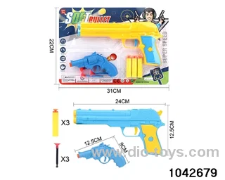 Soft bullet gun in Blister card