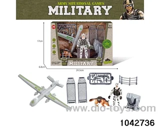 Military sets in window box