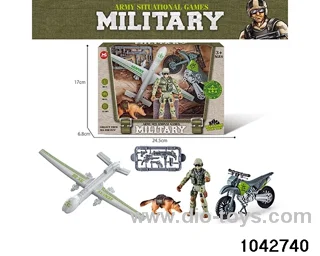 Military sets in window box